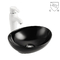 Lavabo ceramico ovale lucido ed elegante di Art Bathroom Sink Counter Top